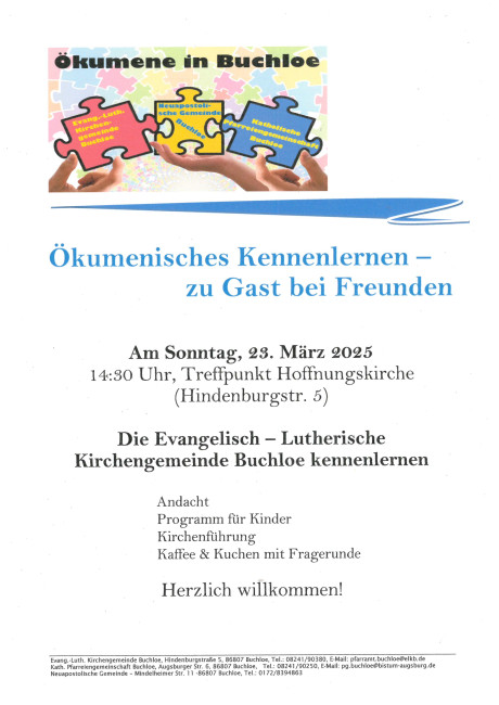 Zu Gast bei Freunden